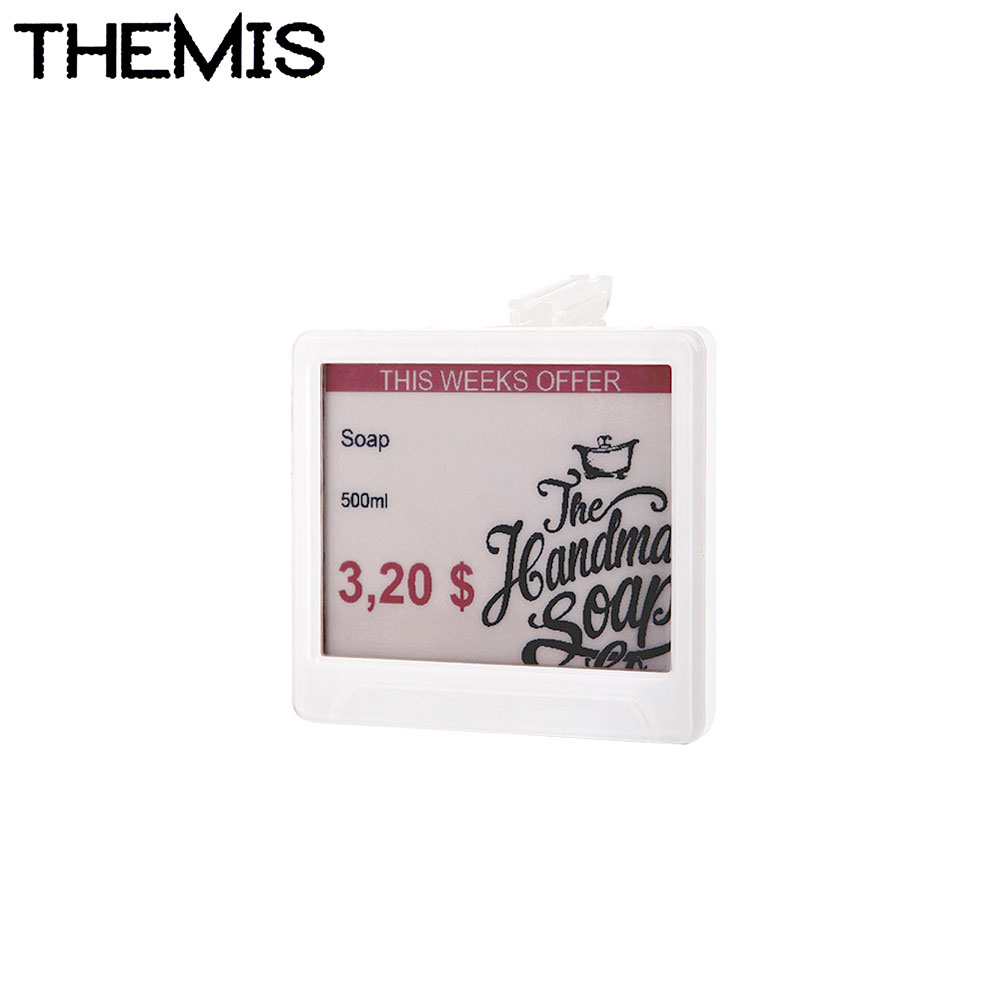 Electronic Shelf Label | Themis | 4.2" | E-Paper Label | Black & Red