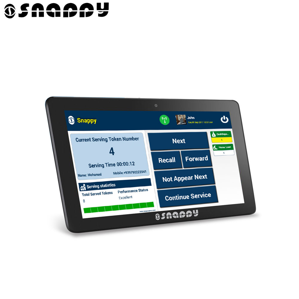 QMS Snappy | 10.1” Touch | Keypad Call Unit | WiFi