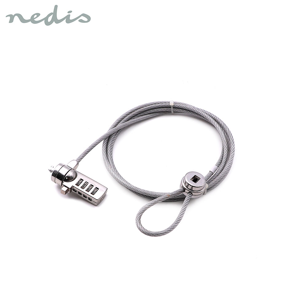 Laptop Accessories | Digit Lock Cable & Pocketsaver | 1.8M | Nedis