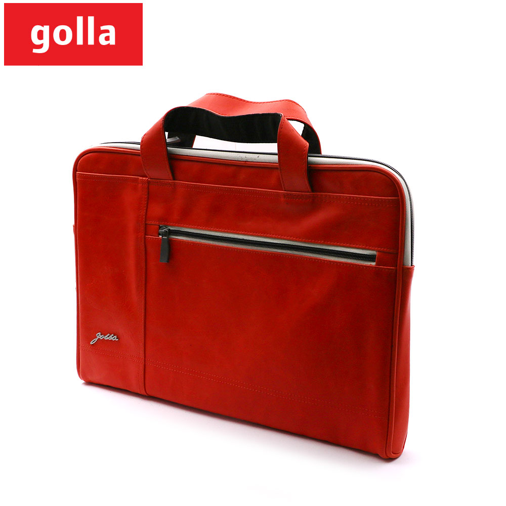 Laptop Accessories | Handbag Leather 16" | Golla Orange G1478