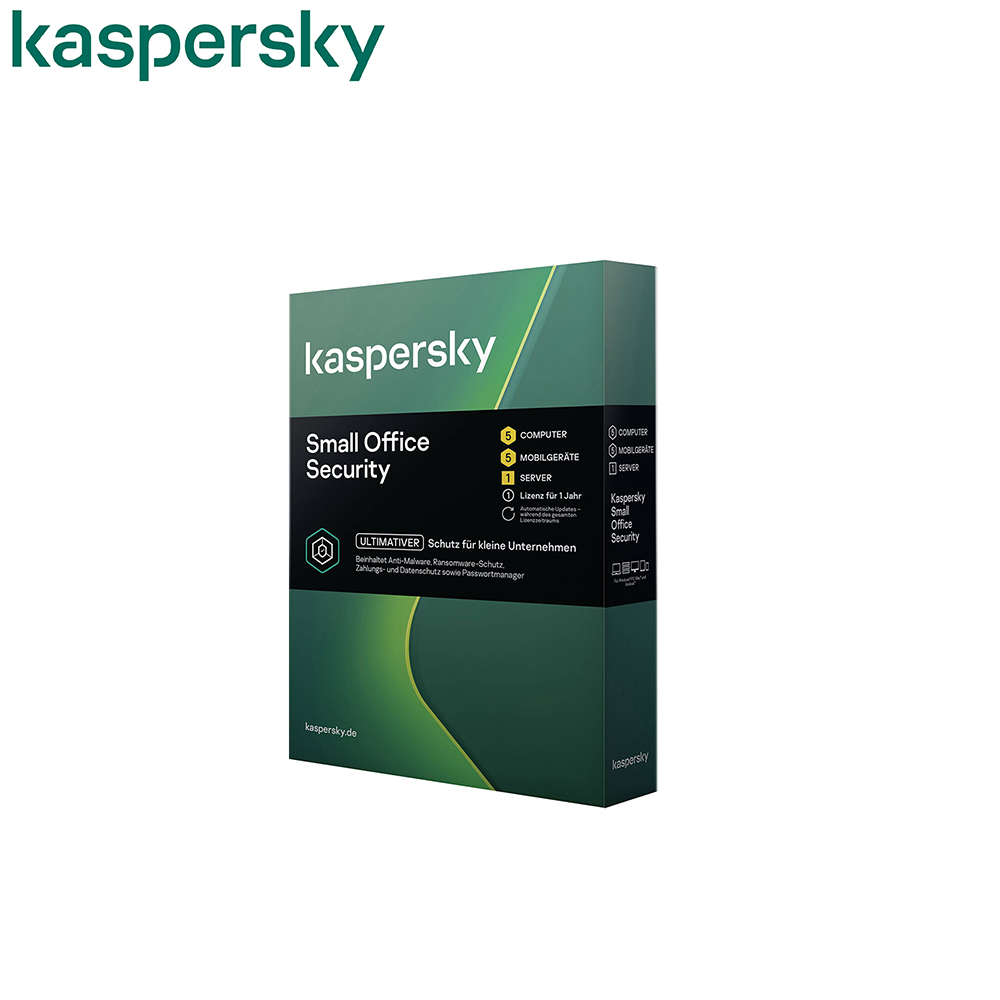 CD Antivirus | 5x Users PC & Mobile & 1x Server | Kaspersky KSOS4