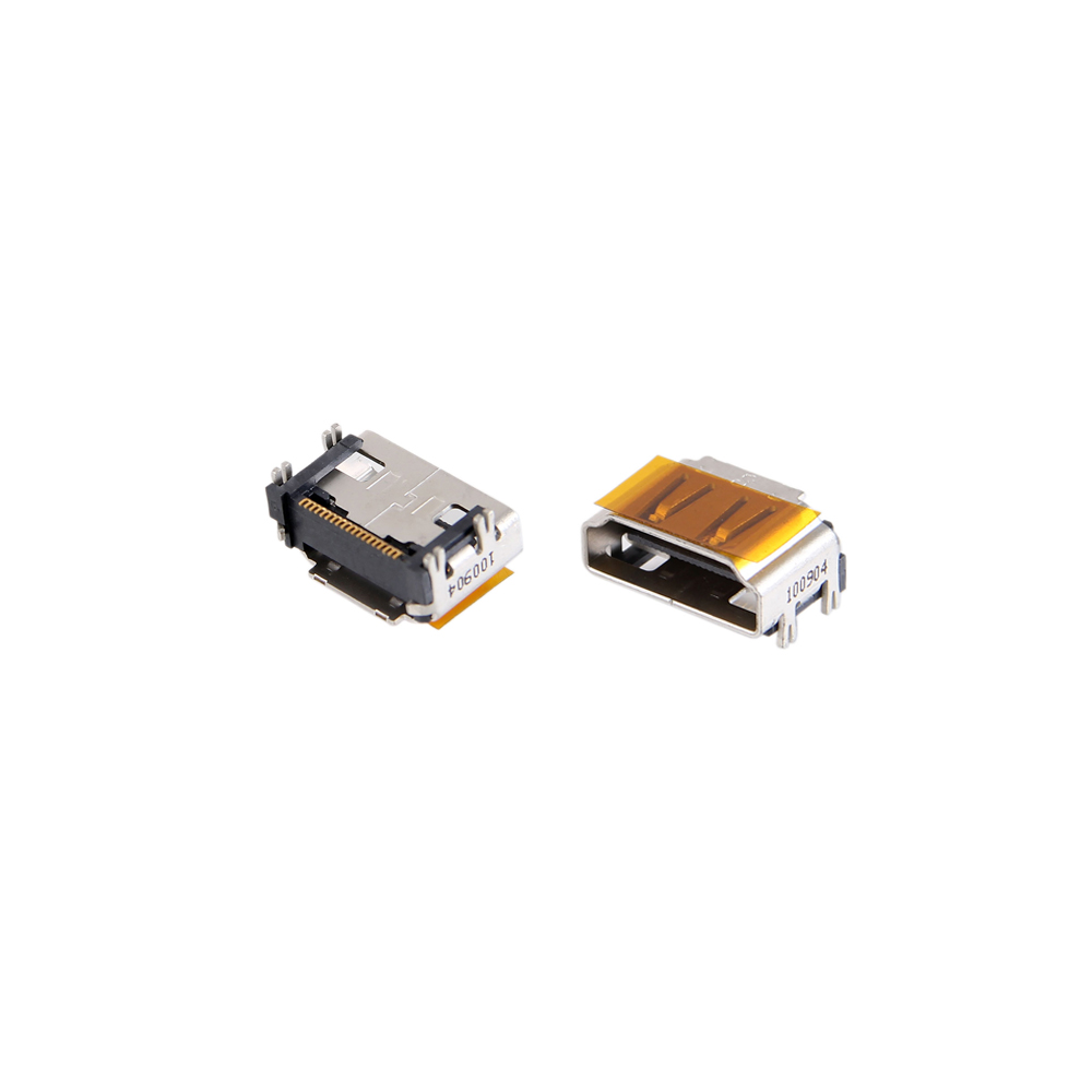 Laptop HDMI Connector | 19-Pin Female SMT | USB Socket