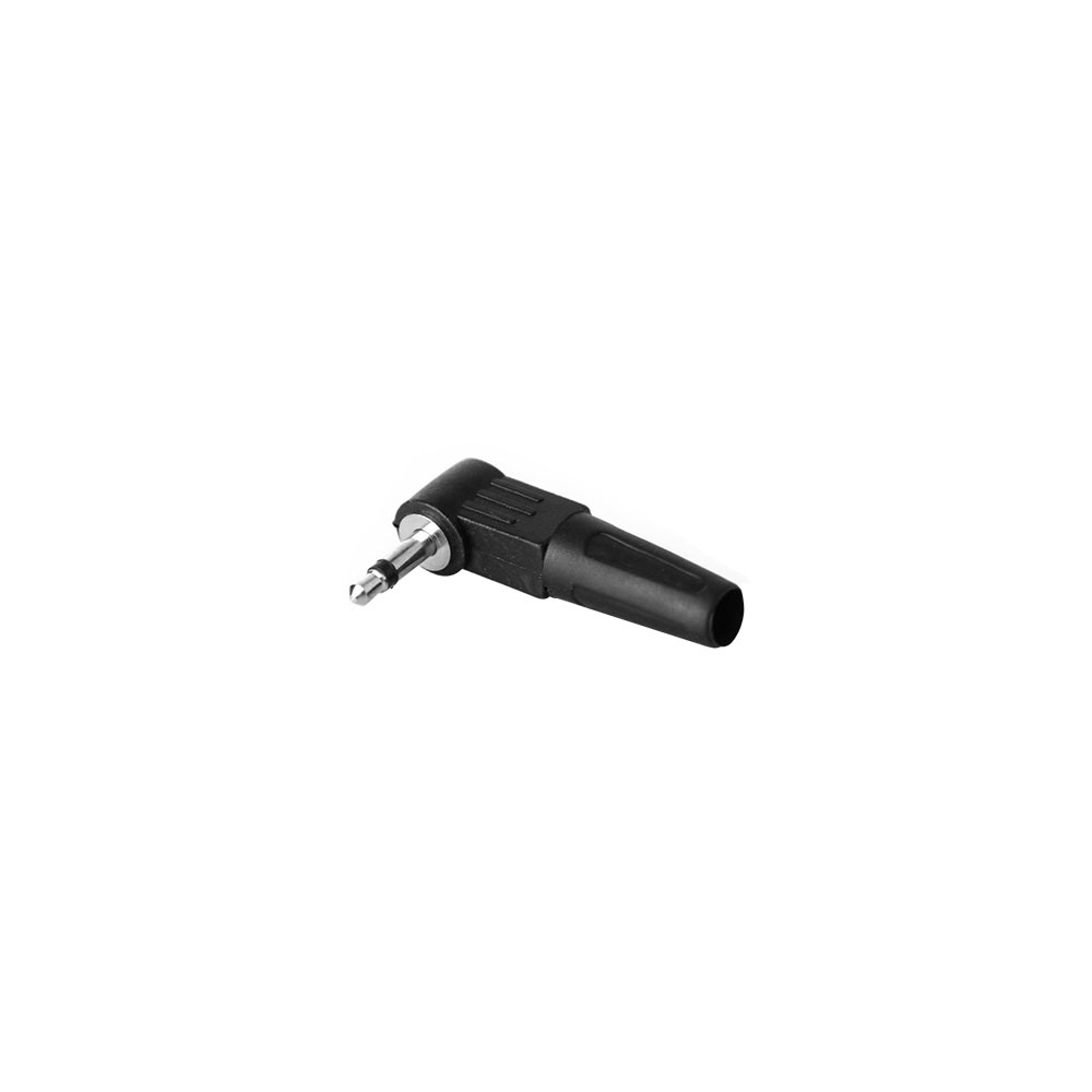 Audio Connector | Jack Mono Male 3.5mm 90 Degree | Cable Mount | Bakelite