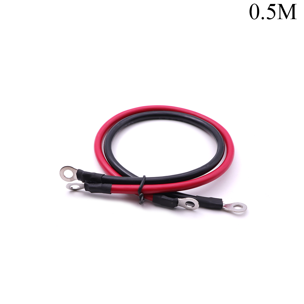 Battery Link Cable | 10mm | 0.5M | 2pcs Red & Black