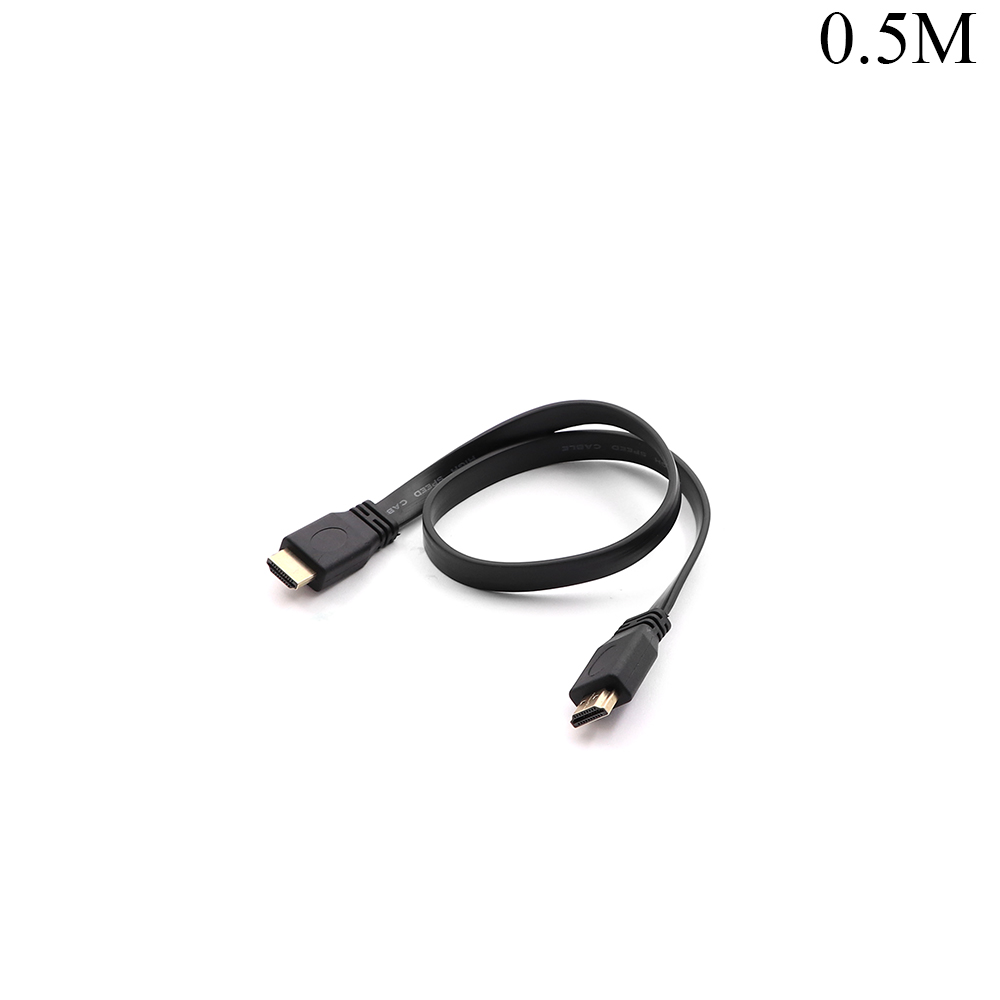 Audio Video Cable | HDMI | Male - Male | Flat | 0.5M
